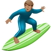 Hombre Haciendo Surf: Tono De Piel Medio Apple iOS 17.4.