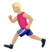 Hombre Corriendo: Tono De Piel Claro Medio Apple iOS 17.4.