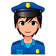 Agente De Policía: Tono De Piel Claro Medio emojidex 1.0.34.