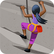 Mujer Escalando: Tono De Piel Oscuro Facebook 15.0.