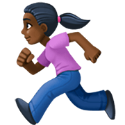 Mujer Corriendo: Tono De Piel Oscuro Facebook 15.0.