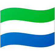 Bandera: Sierra Leona Google 15.0.