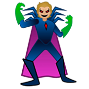 Personaje De Supervillano: Tono De Piel Claro Medio Google 15.0.