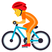 Persona En Bicicleta JoyPixels 7.0.