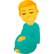 Hombre Embarazado JoyPixels 7.0.
