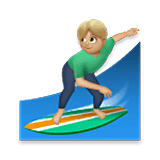 Hombre Haciendo Surf: Tono De Piel Claro Medio LG Velvet.