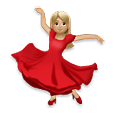 Mujer Bailando: Tono De Piel Claro Medio LG Velvet.