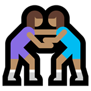 Mujeres Luchando, Tono De Piel Medio Microsoft Windows 10 May 2019 Update.
