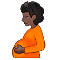 Persona Embarazada: Tono De Piel Oscuro Samsung One UI 5.0.