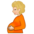 Persona Embarazada: Tono De Piel Claro Medio Samsung One UI 5.0.