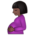 Mujer Embarazada: Tono De Piel Oscuro Samsung One UI 5.0.