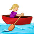 Mujer Remando En Un Bote: Tono De Piel Claro Medio Samsung One UI 5.0.