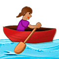 Mujer Remando En Un Bote: Tono De Piel Medio Samsung One UI 5.0.