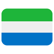 Bandera: Sierra Leona Twitter Twemoji 14.0.