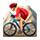 Mujer En Bicicleta De Montaña: Tono De Piel Claro Medio VKontakte(VK) 1.0.