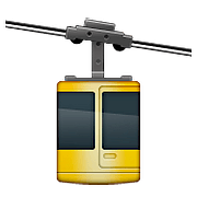 Émoji 🚡 Tramway Aérien sur Apple iOS 10.0.