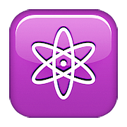Emoji ⚛️ Simbolo Dell’atomo su Apple iOS 10.0.