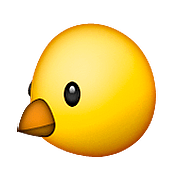 Emoji 🐤 Pulcino su Apple iOS 10.0.