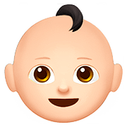 Emoji 👶🏻 Neonato: Carnagione Chiara su Apple iOS 10.0.