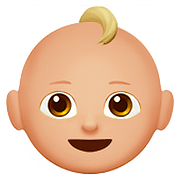 👶🏼 Emoji Bebê: Pele Morena Clara na Apple iOS 10.0.