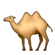 🐫 Emoji Camello en Apple iOS 10.0.