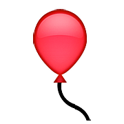 Émoji 🎈 Ballon Gonflable sur Apple iOS 10.0.