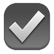 ☑️ Emoji Abstimmungsfeld mit Häkchen Apple iOS 10.0.