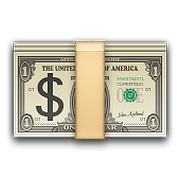 Emoji 💵 Banconota Dollaro su Apple iOS 10.0.