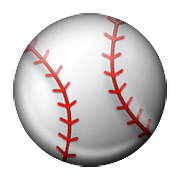 Emoji ⚾ Palla Da Baseball su Apple iOS 10.0.