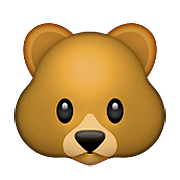 Emoji 🐻 Orso su Apple iOS 10.0.