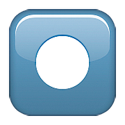 Émoji ⏺️ Bouton Enregistrer sur Apple iOS 10.0.