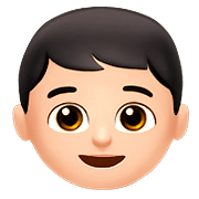 Emoji 👦🏻 Bambino: Carnagione Chiara su Apple iOS 10.0.
