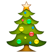 🎄 Emoji árbol De Navidad en Apple iOS 10.0.