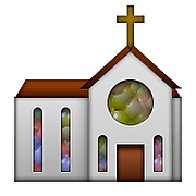 Émoji ⛪ église sur Apple iOS 10.0.