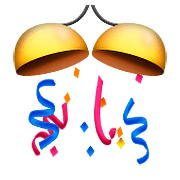 Emoji 🎊 Coriandoli su Apple iOS 10.0.