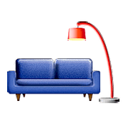 🛋️ Emoji Sofa und Lampe Apple iOS 10.0.