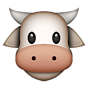 Émoji 🐮 Tête De Vache sur Apple iOS 10.0.