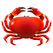 Émoji 🦀 Crabe sur Apple iOS 10.0.