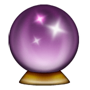 Émoji 🔮 Boule De Cristal sur Apple iOS 10.0.