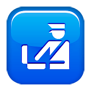 Emoji 🛃 Simbolo Della Dogana su Apple iOS 10.0.