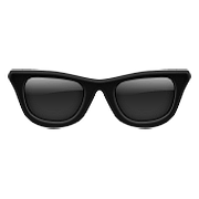 Emoji 🕶️ Occhiali Da Sole su Apple iOS 10.0.