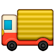 Emoji 🚚 Camion su Apple iOS 10.0.