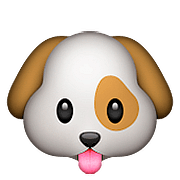 🐶 Emoji Cara De Perro en Apple iOS 10.0.