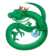 Émoji 🐉 Dragon sur Apple iOS 10.0.