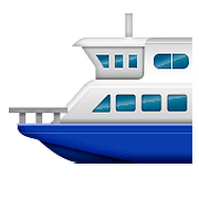 Émoji ⛴️ Ferry sur Apple iOS 10.0.