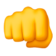 Emoji 👊 Pugno Chiuso su Apple iOS 10.0.