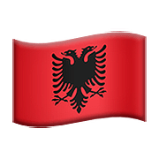 🇦🇱 Emoji Bandera: Albania en Apple iOS 10.0.