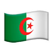 🇩🇿 Emoji Bandeira: Argélia na Apple iOS 10.0.