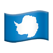 🇦🇶 Emoji Bandeira: Antártida na Apple iOS 10.0.