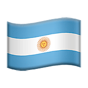 🇦🇷 Emoji Bandera: Argentina en Apple iOS 10.0.